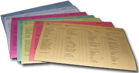 Escrow Folders Various Colors