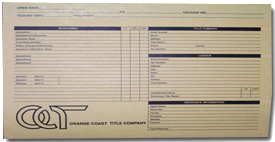 Refi-Escrow Folders